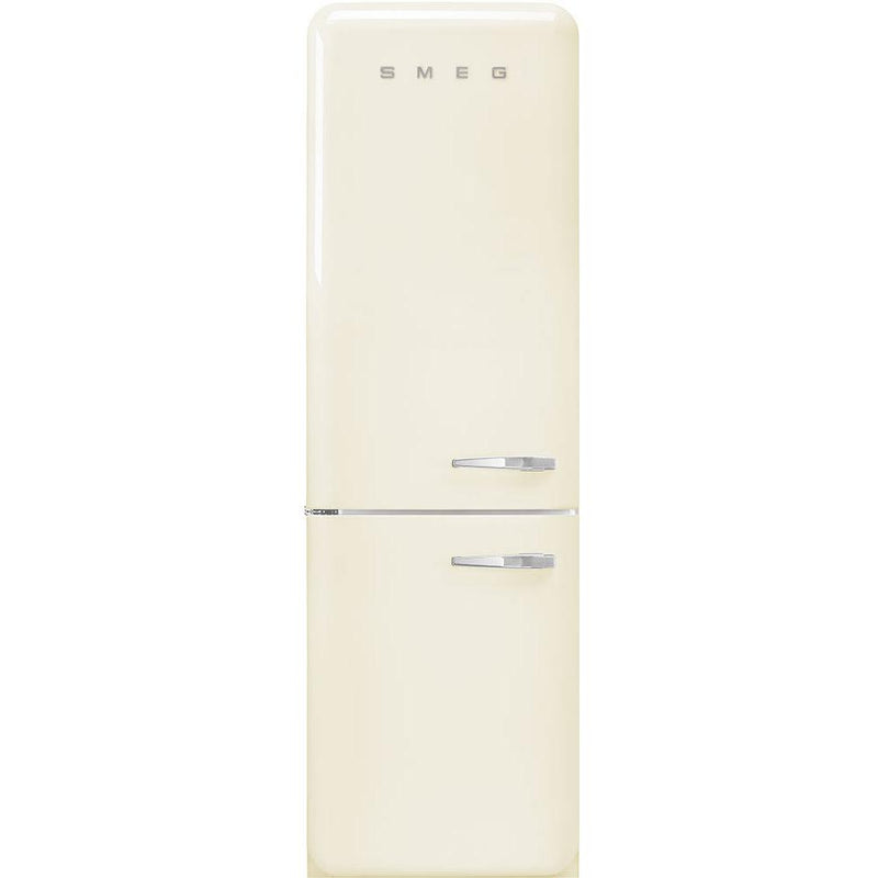 Smeg 24-inch, 11.7 cu. ft. Bottom Freezer Refrigerator FAB32ULCR3 IMAGE 1