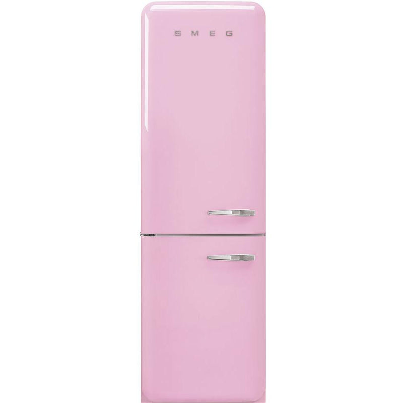 Smeg 24-inch, 11.7 cu. ft. Bottom Freezer Refrigerator FAB32ULPK3 IMAGE 1