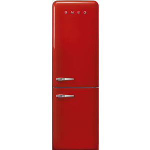 Smeg 24-inch, 11.7 cu. ft. Bottom Freezer Refrigerator FAB32URRD3 IMAGE 1