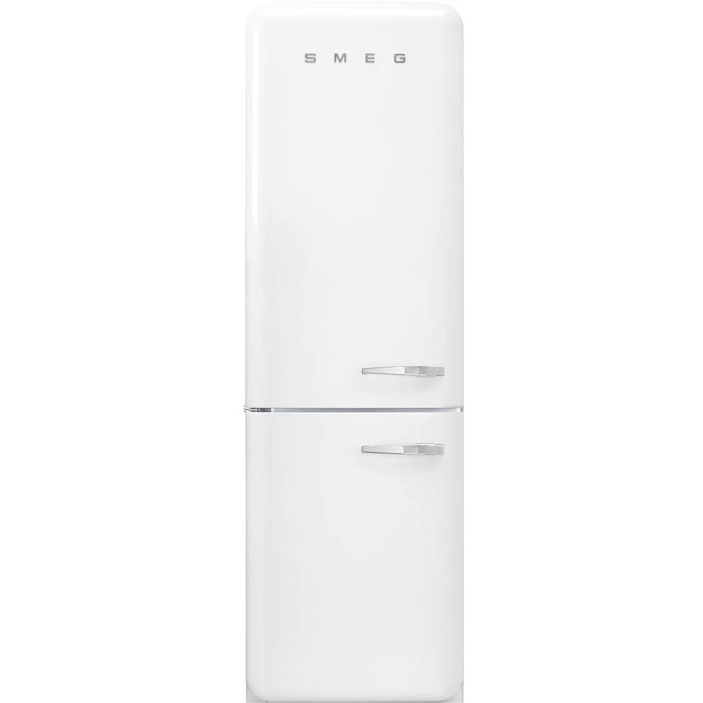 Smeg 24-inch, 11.7 cu. ft. Bottom Freezer Refrigerator FAB32ULWH3 IMAGE 1