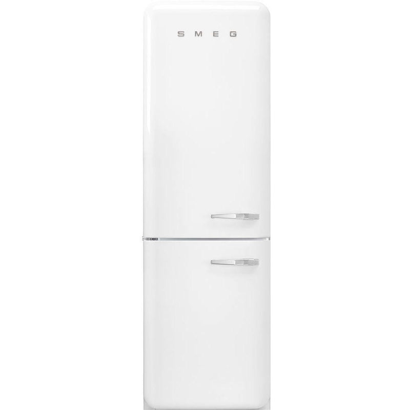 Smeg 24-inch, 11.7 cu. ft. Bottom Freezer Refrigerator FAB32ULWH3 IMAGE 1