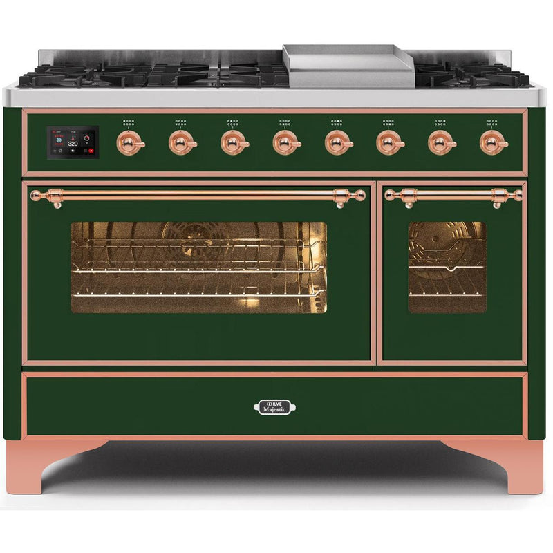 iLVE 48-inch Freestanding Dual Fuel Range with European Convection Technology UM12FDNS3EGP-NG IMAGE 1