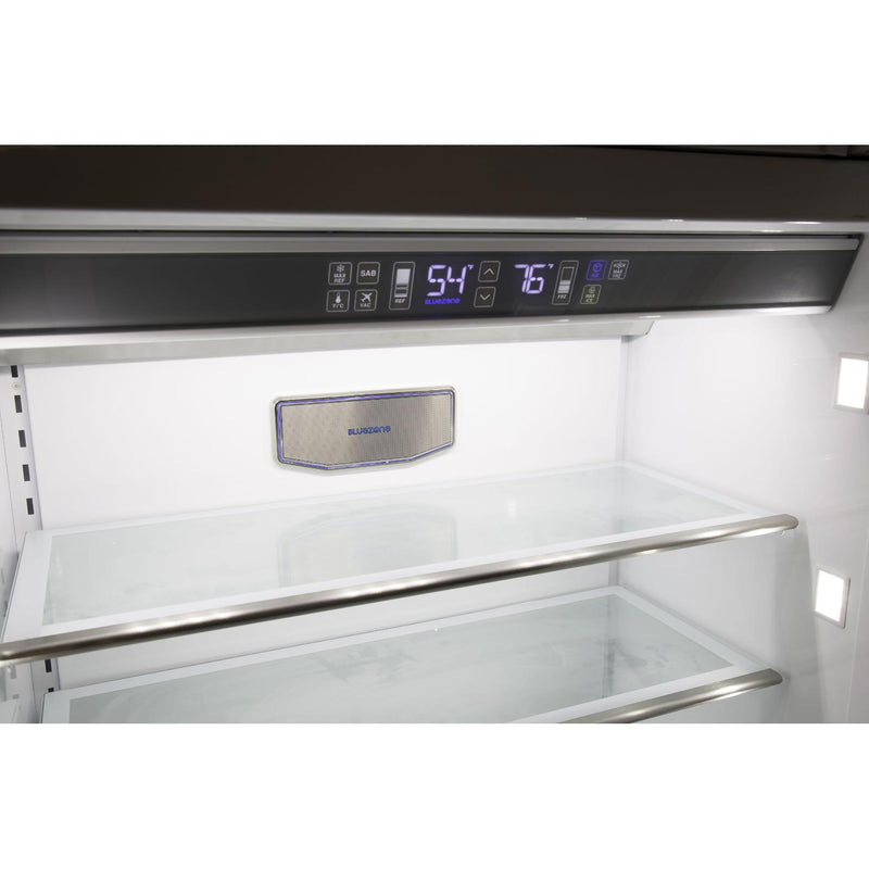 Viking 36-inch, 19.95 cu.ft. Built-in Bottom Freezer with BlueZone® Fresh Preservation Technology VBI7360WRWH IMAGE 5