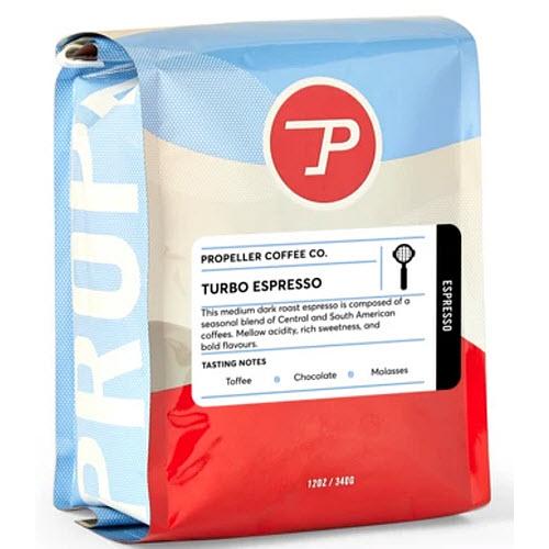 Propeller Coffee 5lb Turbo Espresso Coffee Beans COF-TUR-5 IMAGE 1