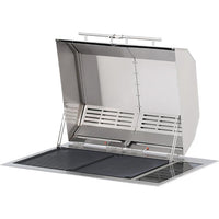 Kenyon Texan Electric Grill Touch Control with Split Lid B70405WH IMAGE 2