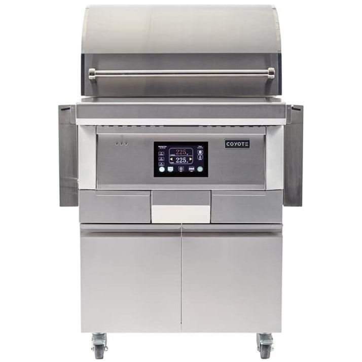 Coyote 28in Freestanding Pellet Grill C1P28-FS IMAGE 1