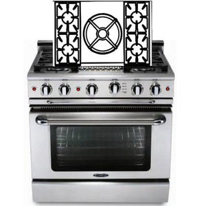 Capital 30-inch Freestanding Gas Range GSCR305-N IMAGE 1