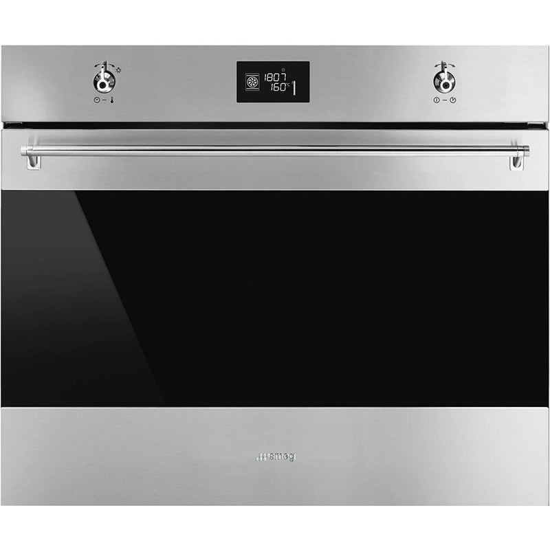 Smeg 27-inch Built-in Single Wall Oven with Convection SFU7302TVX IMAGE 1