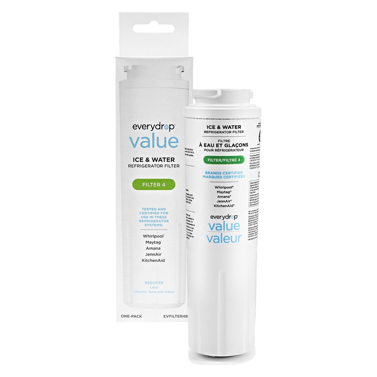 Every Drop Ice and Water Refrigerator Filter EVFILTER4B IMAGE 1
