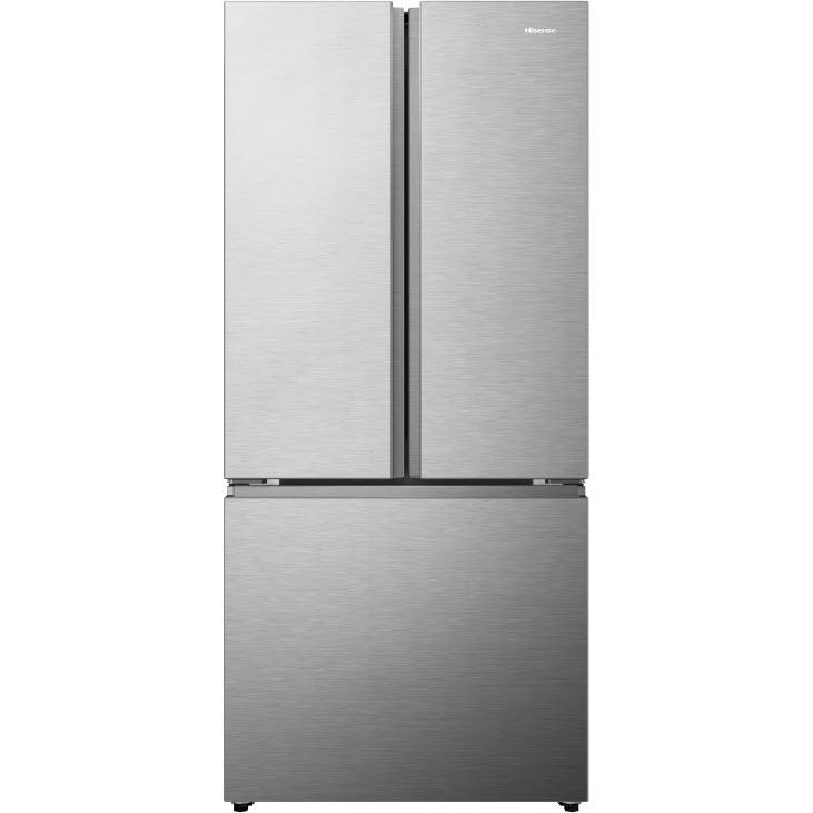 Hisense 30-inch, 20.8 cu.ft. Freestanding French 3-Door Refrigerator with Inverter Technology RF210N6ASE IMAGE 1