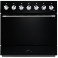 AGA 36-inch Mercury Induction Range with True European Twin Fan Convection AMC36INMBL IMAGE 1