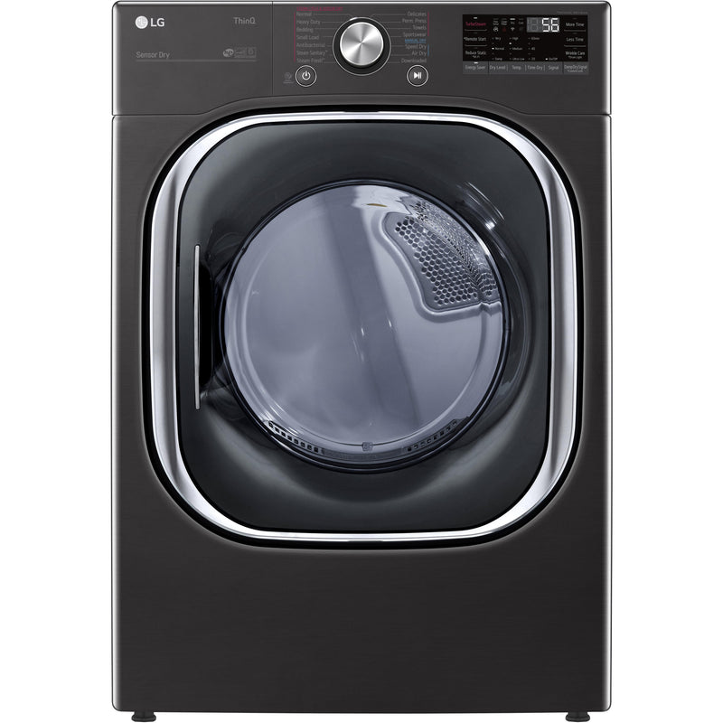 LG 7.4 cu.ft. Electric Dryer with TurboSteam™ Technology DLEX4500B IMAGE 1