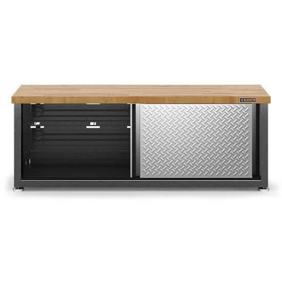 Gladiator Garageworks Ready-to-Assemble Storage Shoe Bench GAGB54SBJW IMAGE 2