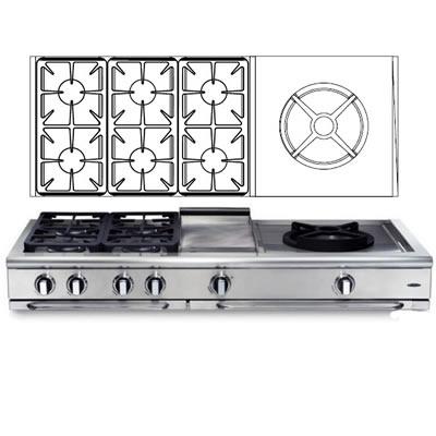Capital Cooktops Gas GRT606W IMAGE 1