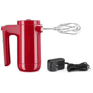 KitchenAid Cordless 7 Speed Hand Mixer KHMB732ER IMAGE 1