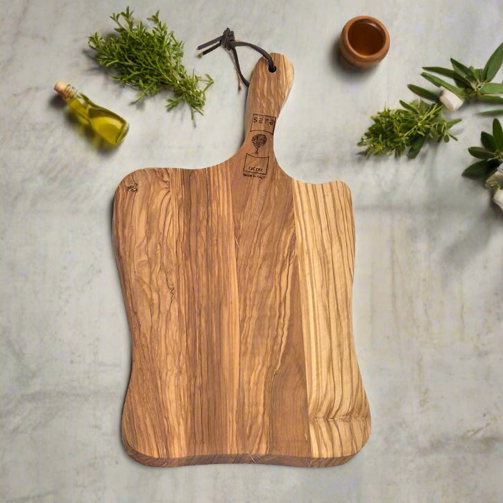 Sara Cucina Olive Wood Serving Board 63003