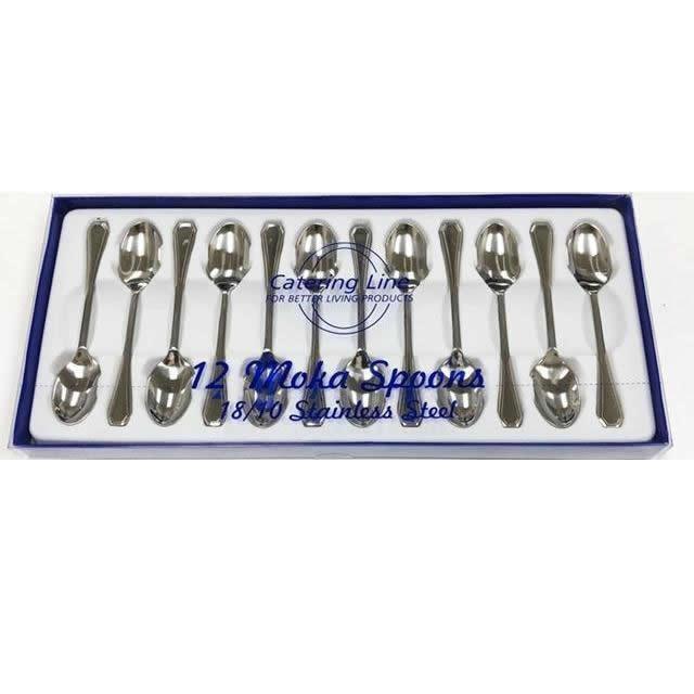 Catering Line 12-piece Moka Espresso Spoons A719-00001 IMAGE 1
