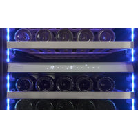 Silhouette 129-Bottle Professional Series Wine Cellar with Two Zones SPRWC140D1SS IMAGE 5