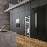 Silhouette 129-Bottle Professional Series Wine Cellar with Two Zones SPRWC140D1SS IMAGE 9