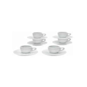 Sara Cucina 6-piece 3oz Bianco Espresso Cup Set 4CP4S1 IMAGE 1