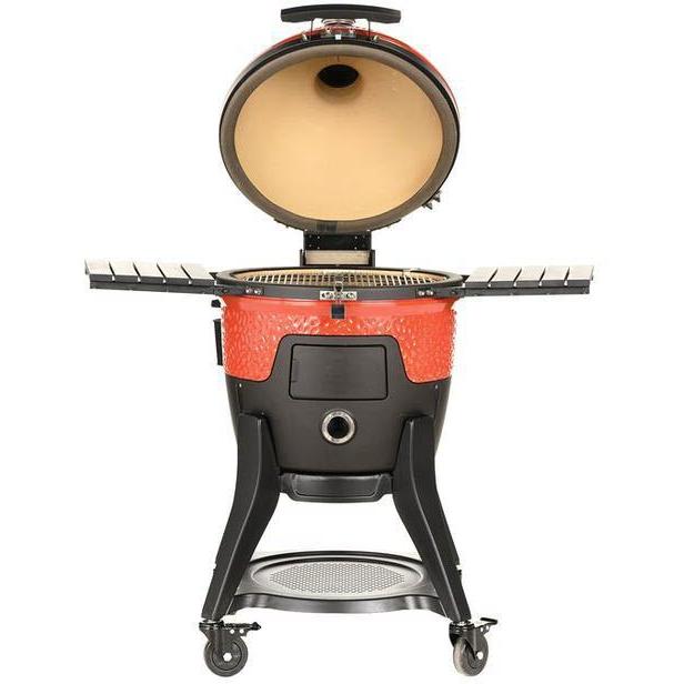 Kamado Joe 18-inch Grill Pellet Joe Red with Cart KJ15260020 IMAGE 2