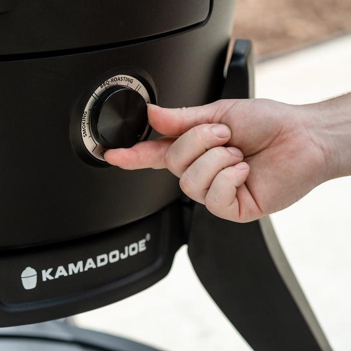 Kamado Joe 18-inch Grill Pellet Joe Red with Cart KJ15260020 IMAGE 6