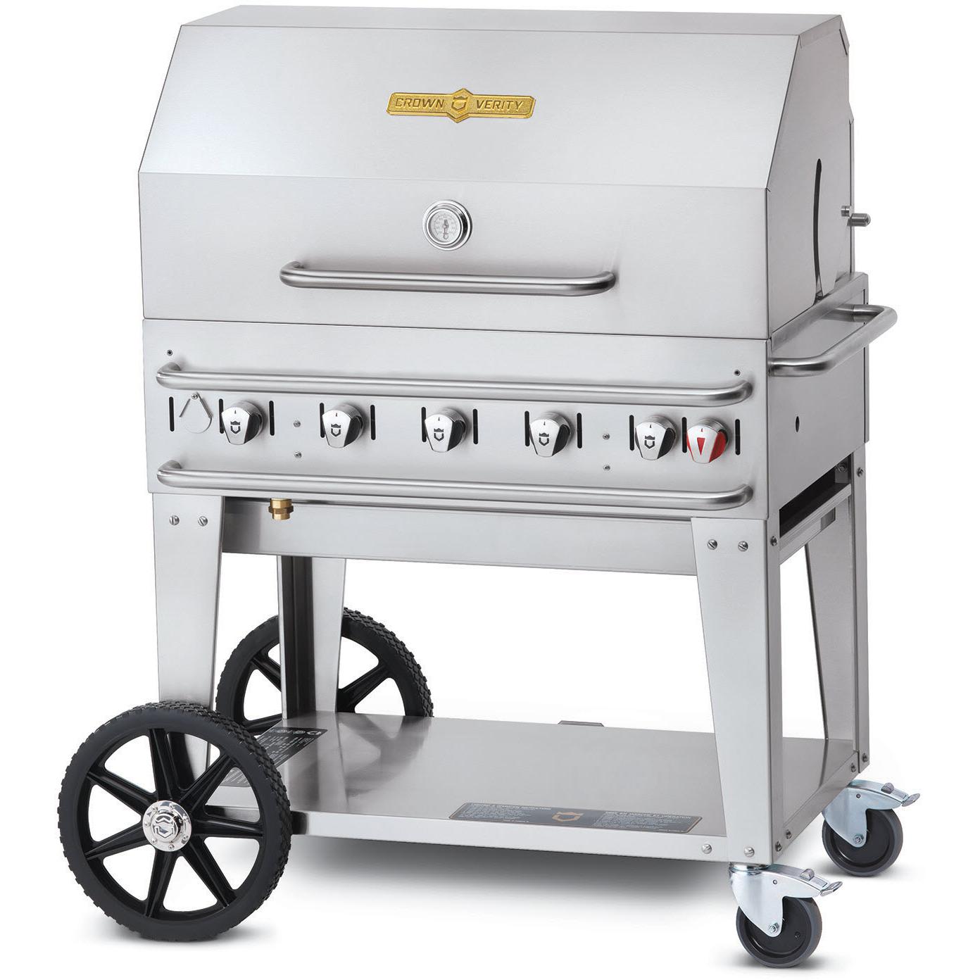 Crown Verity Rental Gas Grill with Dome Package CV-RCB-36RDP IMAGE 1