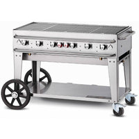 Crown Verity 48in Rental Gas Grill - Bulk Tanks Only CV-RCB-48-SI BULK IMAGE 1