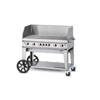 Crown Verity 48in Rental Gas Grill with Windguard Package - 50/100lb Tanks Only CV-RCB-48WGP-SI50/100 IMAGE 1