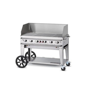 Crown Verity 48in Rental Gas Grill with Windguard Package - 50/100lb Tanks Only CV-RCB-48WGP-SI50/100 IMAGE 1