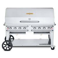 Crown Verity 60in Rental Gas Grill with 1x Dome Package - 50/100lb Tanks Only CV-RCB-60-1RDP-SI50/100 IMAGE 1