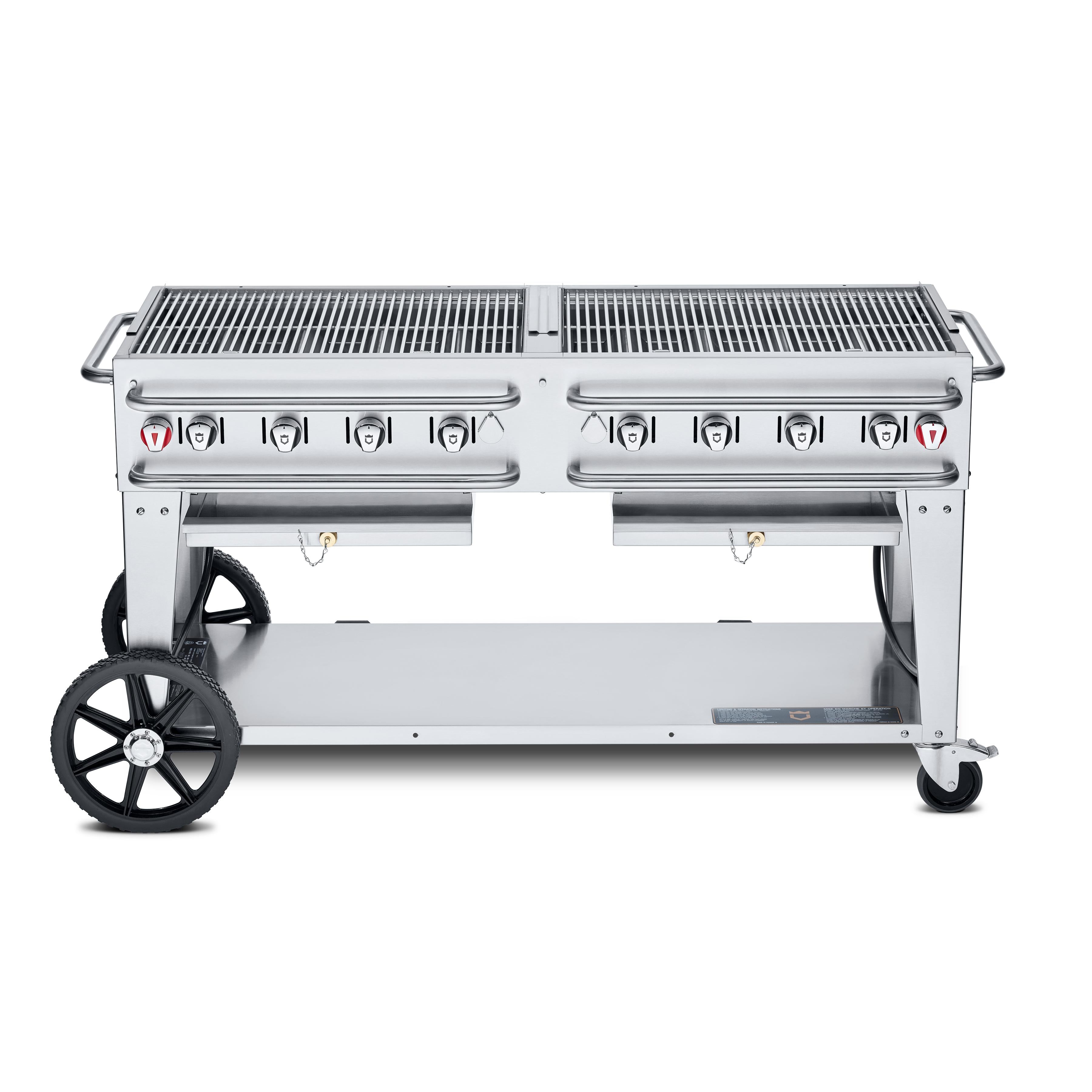 Crown Verity 60in Rental Gas Grill - Bulk Tanks Only CV-RCB-60-SI-BULK IMAGE 1