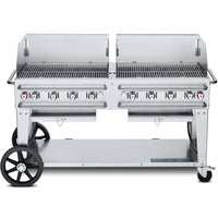 Crown Verity Rental Gas Grill with Windguard Package - 50/100lb Tanks Only CV-RCB-60WGP-SI50/100 IMAGE 1