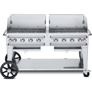Crown Verity Rental Gas Grill with Windguard Package - 50/100lb Tanks Only CV-RCB-60WGP-SI50/100 IMAGE 1
