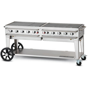 Crown Verity 72in Rental Gas Grill - 50/100lb Tanks Only CV-RCB-72-SI 50/100 IMAGE 1