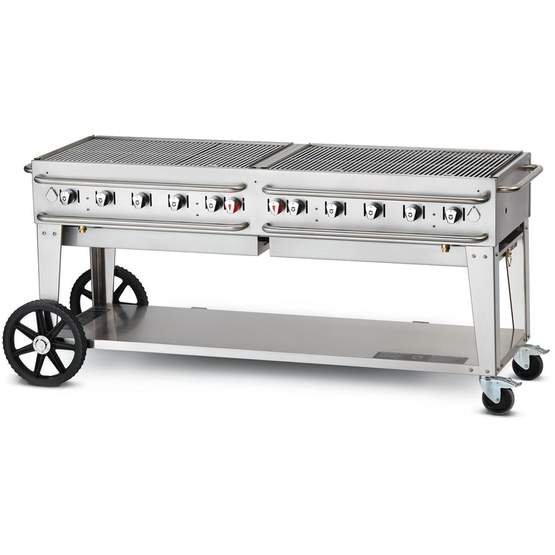 Crown Verity 72in Rental Gas Grill - 50/100lb Tanks Only CV-RCB-72-SI 50/100 IMAGE 1