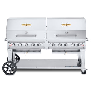 Crown Verity Rental Gas Grill with 2x Dome Package - 50/100lb Tanks Only CV-RCB-72RDP-SI50/100 IMAGE 1
