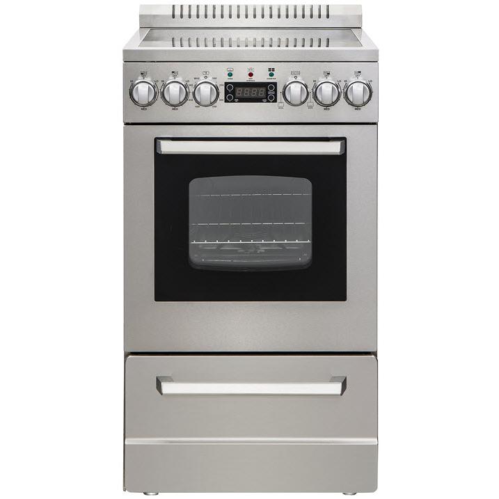 Avanti 20-inch Freestanding Electric Range with 4 Cooking Zones DER20P3S IMAGE 1