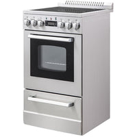 Avanti 20-inch Freestanding Electric Range with 4 Cooking Zones DER20P3S IMAGE 4