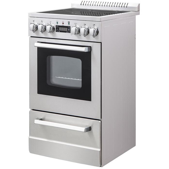 Avanti 20-inch Freestanding Electric Range with 4 Cooking Zones DER20P3S IMAGE 4
