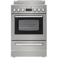 Avanti 24-inch Freestanding Electric Range with 4 Cooking Zones DER24P3S IMAGE 1