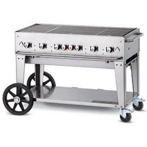 Crown Verity Mobile Gas Grill - Bulk Tanks Only CV-MCB-48-SI BULK IMAGE 1