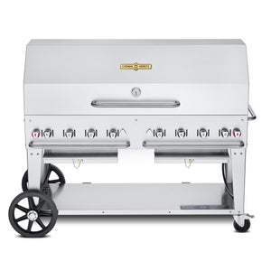 Crown Verity 60in Mobile Gas Grill with 1x Dome Package CV-MCB-60-1RDP-LP IMAGE 1