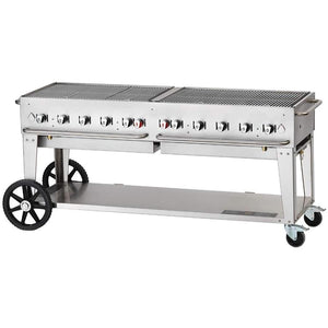 Crown Verity Mobile Gas Grill - Bulk Tanks Only CV-MCB-72-SI BULK IMAGE 1