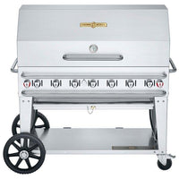 Crown Verity 48in Rental Gas Grill with Dome Package - Bulk Tanks Only CV-RCB-48-RDP-SI-BULK IMAGE 1