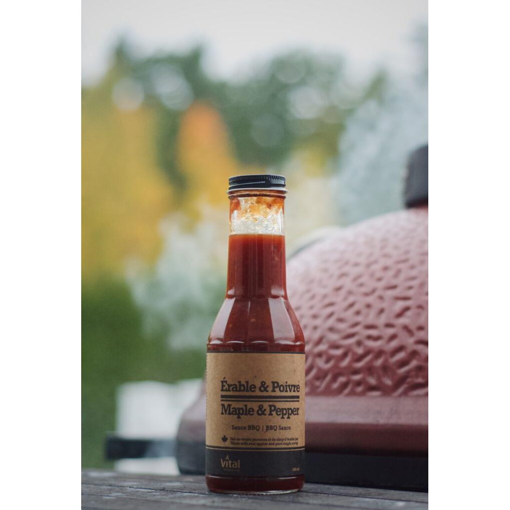 Vital Grill 350ml Maple & Pepper BBQ Sauce VGS2000-01 IMAGE 2