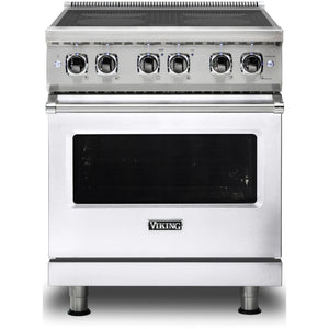 Viking 30-inch Freestanding Induction Range with MagneQuick™ Induction Power CVIR5301-4BWH IMAGE 1