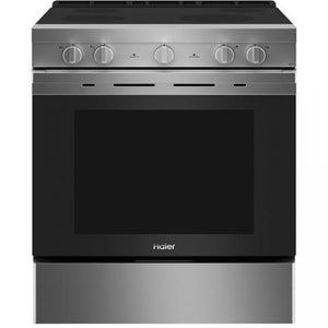 Haier 30-inch Freestanding Electric Range with Convection QCSS740RNSS IMAGE 1