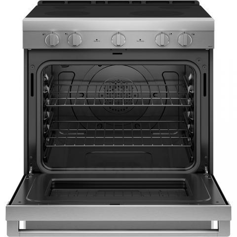 Haier 30-inch Freestanding Electric Range with Convection QCSS740RNSS IMAGE 4