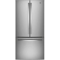 GE 33-inch, 24.8 cu. ft. French 3-Door Refrigerator with Internal Water Dispenser GNE25JYKFS IMAGE 1